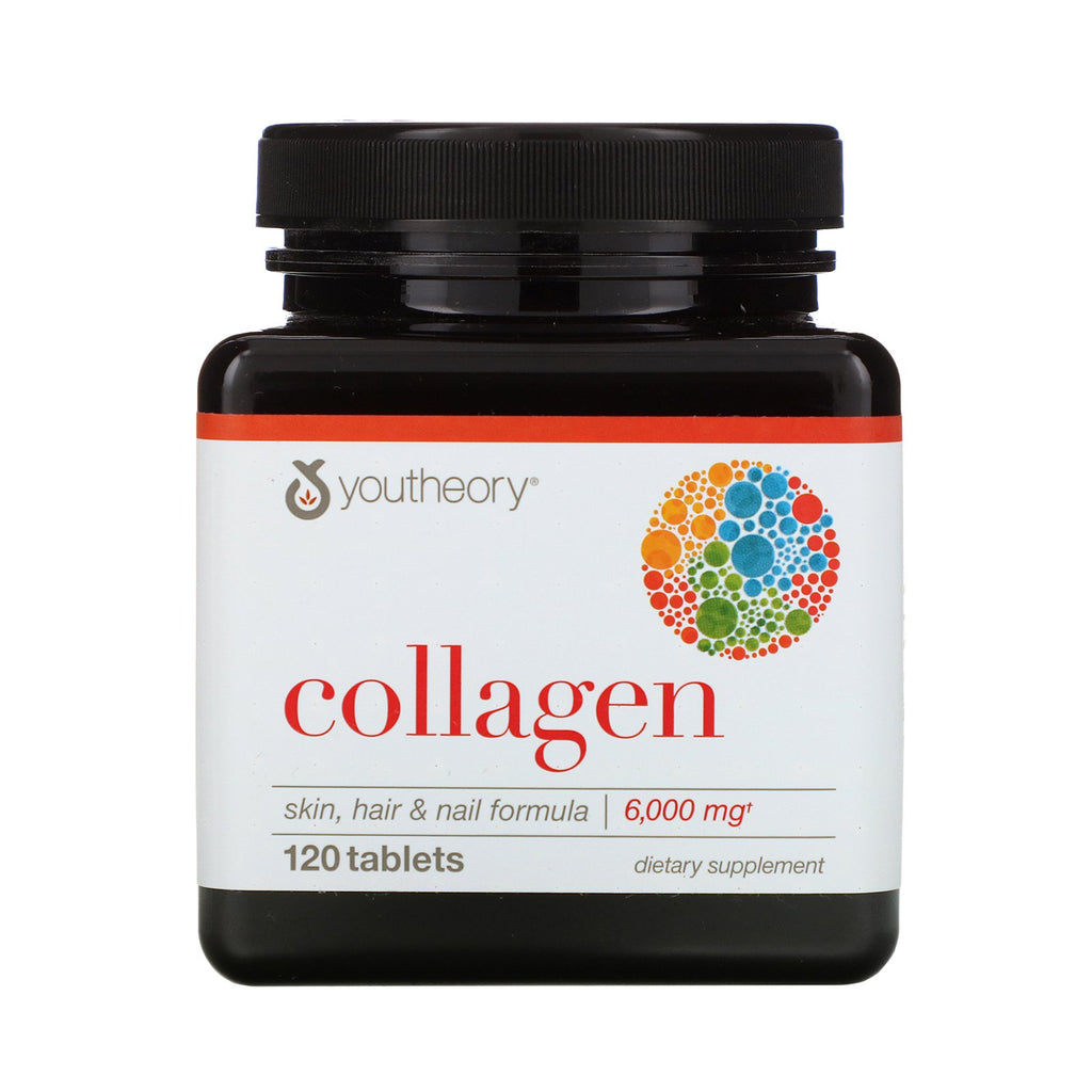 Youtheory, Collagen, 6,000 mg, 120 Tablets