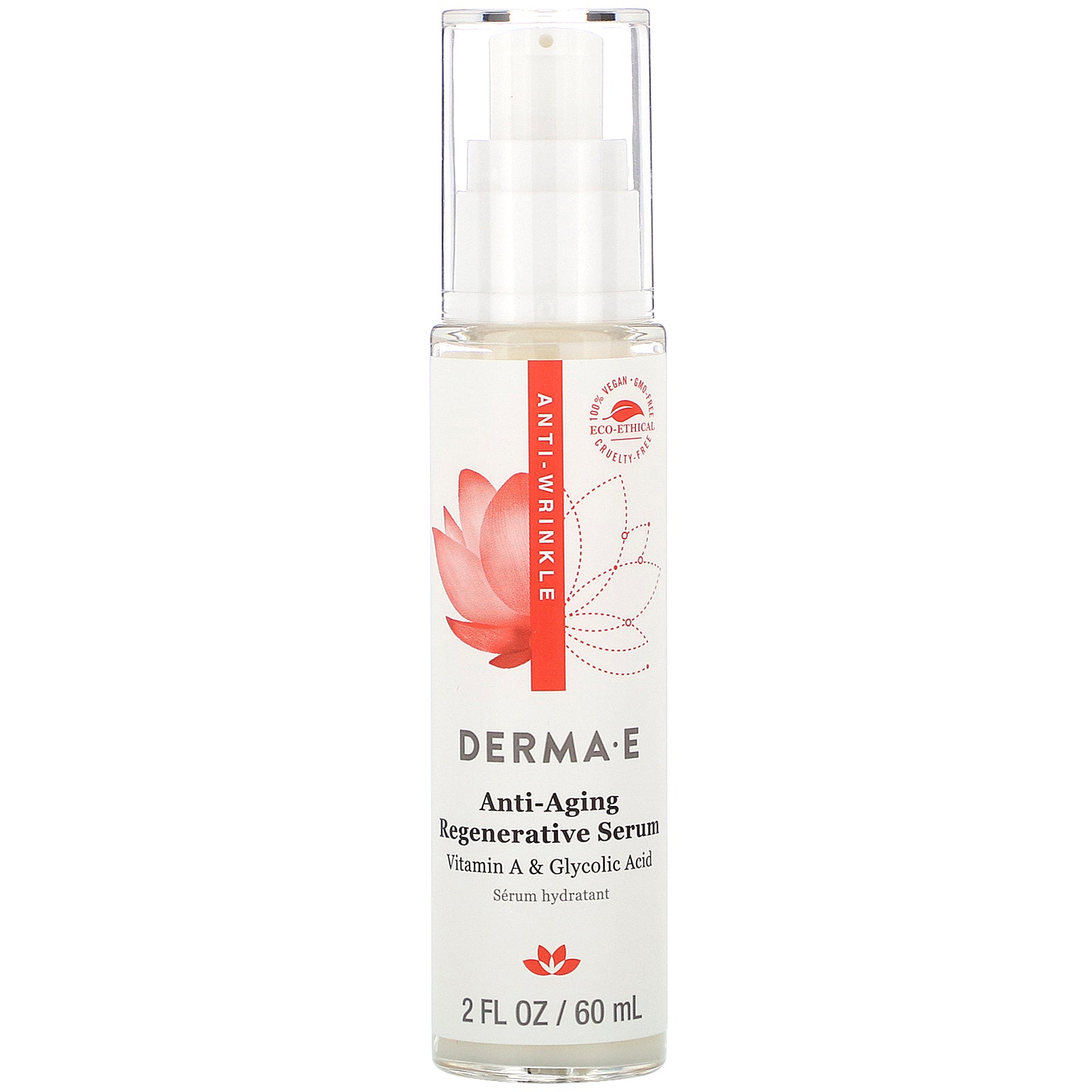 Derma E, Anti-Wrinkle Regenerative Serum, 2 fl oz (60 ml)