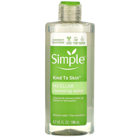 Simple Skincare, Micellar Cleansing Water, 6.7 fl oz (198 ml)