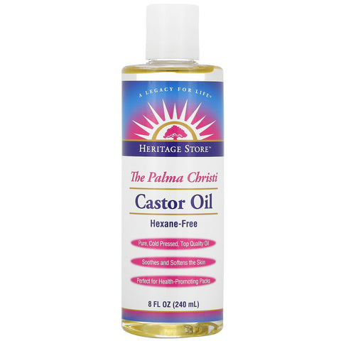 Heritage Store, The Palma Christi, Castor Oil, 8 fl oz (240 ml)