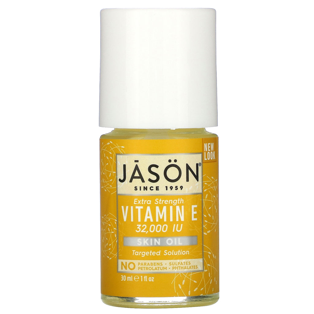Jason Natural, Extra Strength, Vitamin E Skin Oil, 32,000 I.U., 1 fl oz (30 ml)