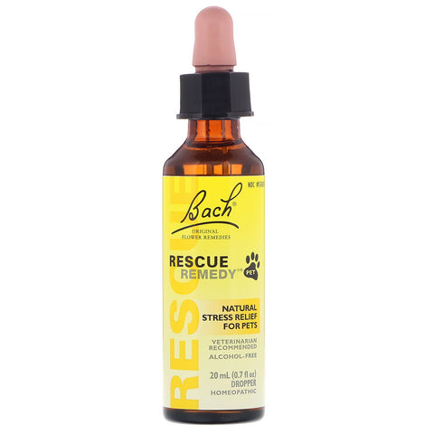 Bach, Original Flower Remedies, Rescue Remedy Pet, 0.7 fl oz (20 ml)