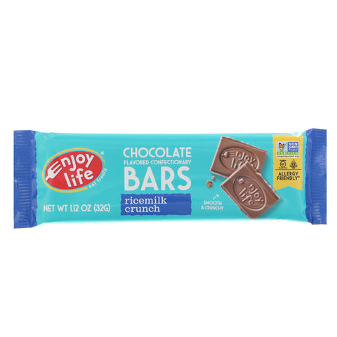 Enjoy Life Foods, Chocolate Flavored Confectionary Bars, Ricemilk Crunch, 1.12 oz (32 g)
