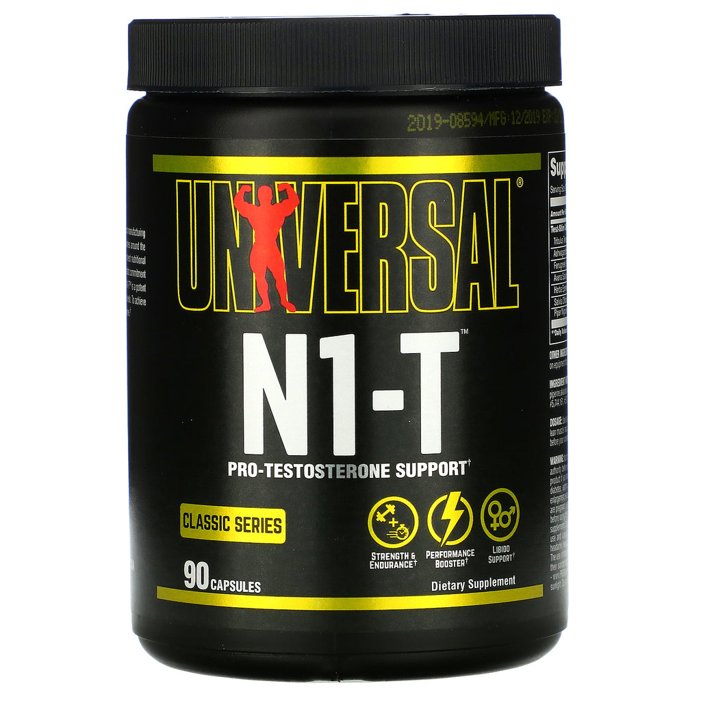 Universal Nutrition, Classic Series, N1-T, Pro-Testosterone Support, 90 Capsules
