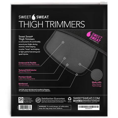 Sports Research, Sweet Sweat Thigh Trimmers, Medium, Pink, 1 Pair