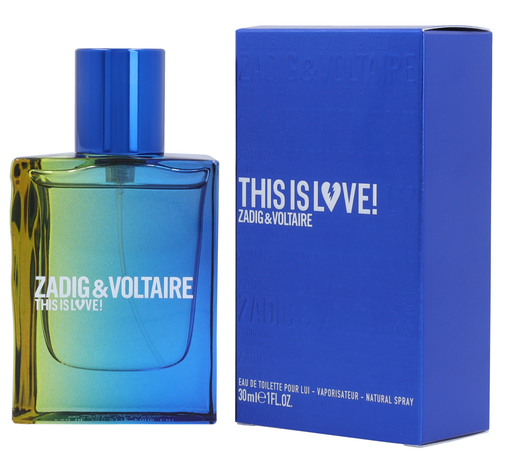 Zadig &amp; Voltaire This Is Love! Til ham Edt Spray 30 ml