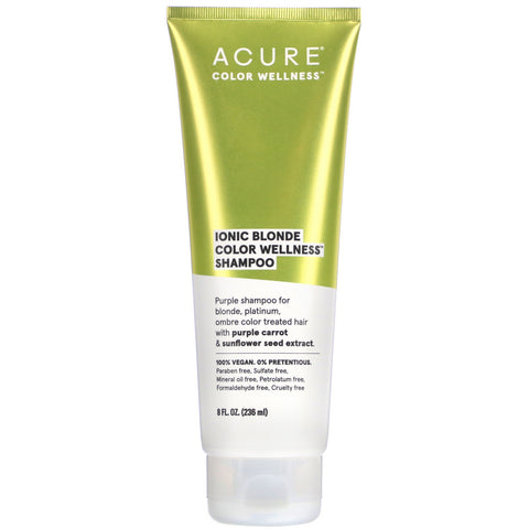 Acure, Ionic Blonde Color Wellness Shampoo, 8 fl oz (236 ml)