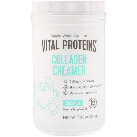 Vital Proteins, Collagen Creamer, Coconut, 10.3 oz (293 g)