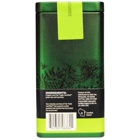 Rishi Tea,  Loose Leaf Green Tea, Jasmine, 1.94 oz (55 g)