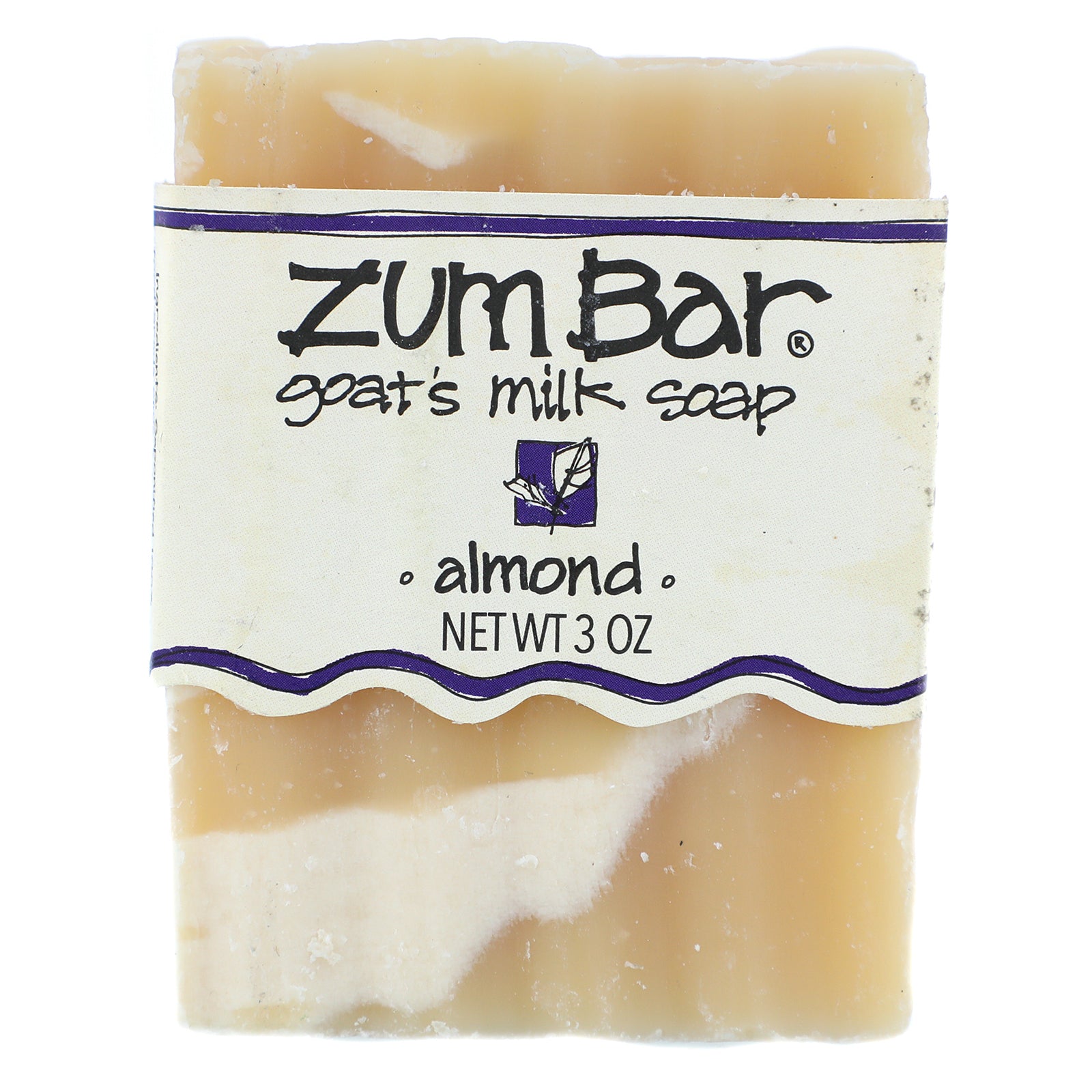 Indigo Wild, Zum Bar, Goat's Milk Soap, Almond, 3 oz Bar