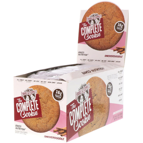 Lenny & Larry's, The COMPLETE Cookie, Snickerdoodle, 12 Cookies, 4 oz (113 g) Each