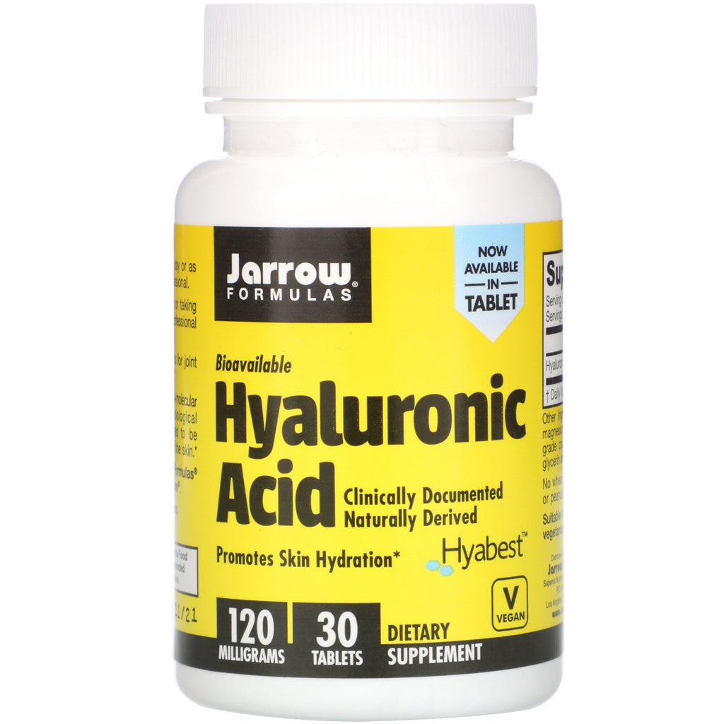 Jarrow Formulas, Hyaluronic Acid, 120 mg, 30 Tablets