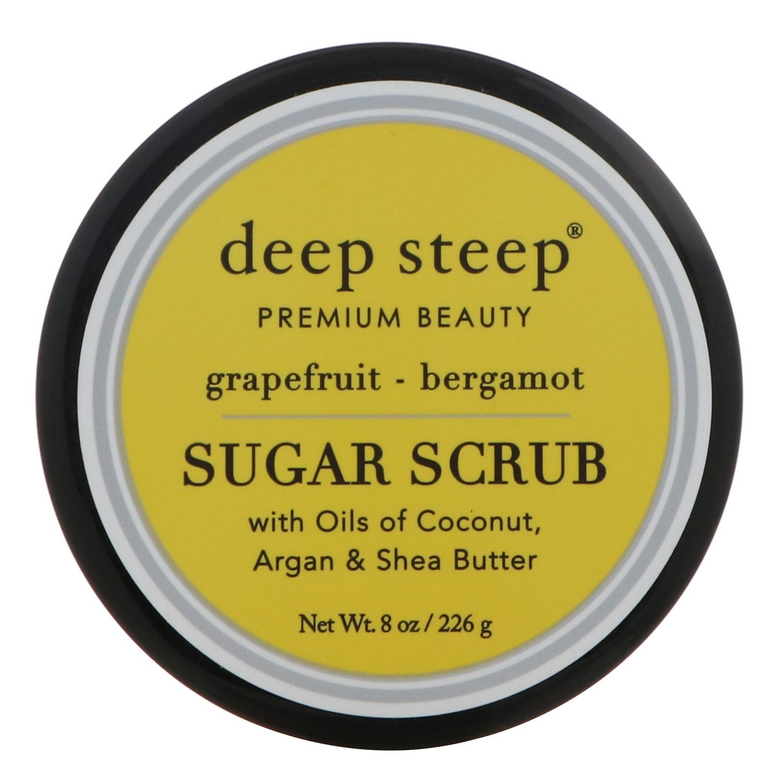 Deep Steep, Sugar Scrub, Grapefruit - Bergamot, 8 oz (226 g)