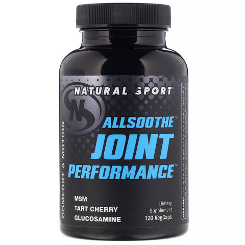 Natural Sport, AllSoothe, Joint Performance, 120 VegCaps
