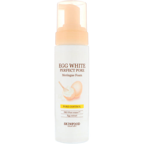 Skinfood, Egg White Perfect Pore Meringue Foam, 200 ml