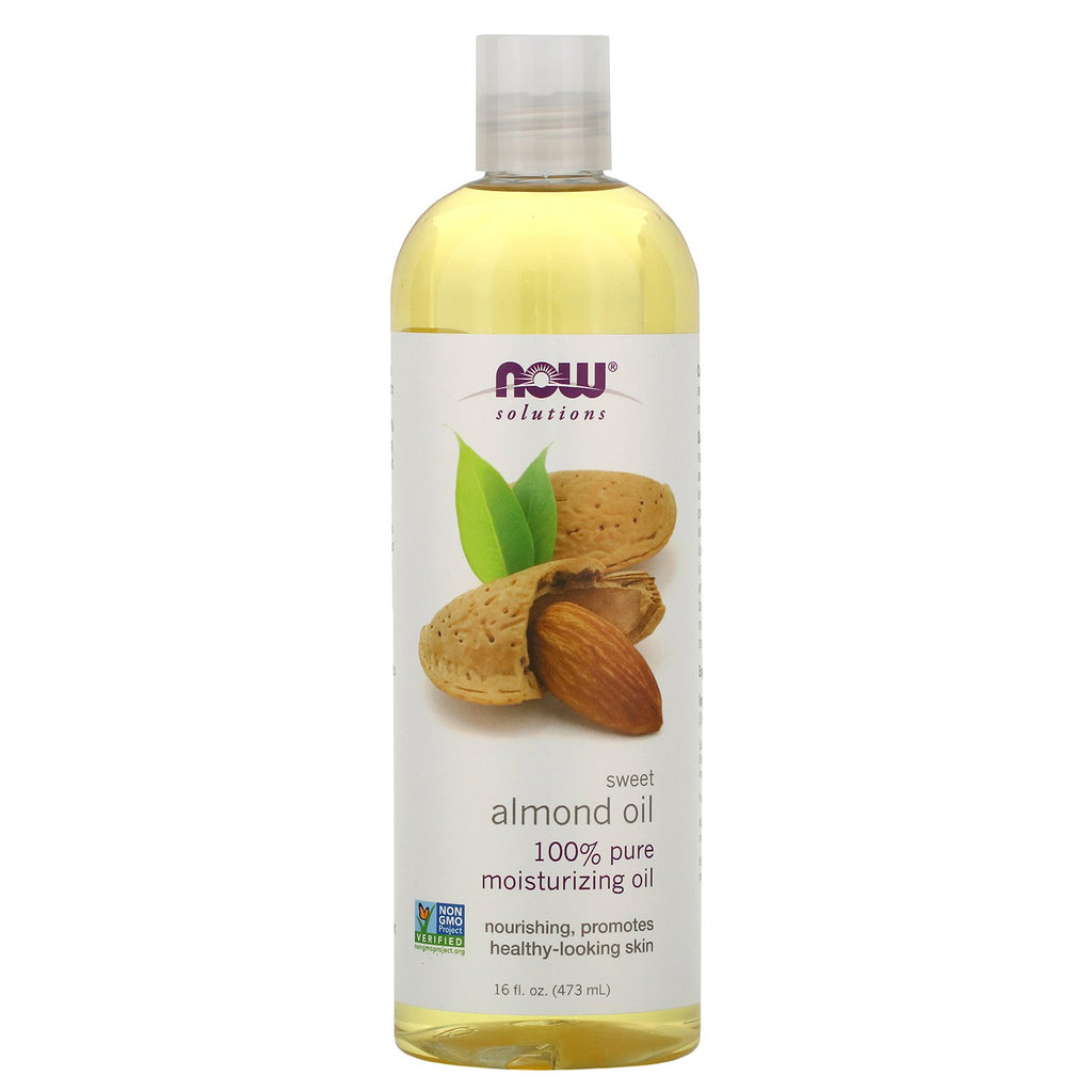 Now Foods, Solutions, Sweet Almond Oil, 16 fl oz (473 ml)