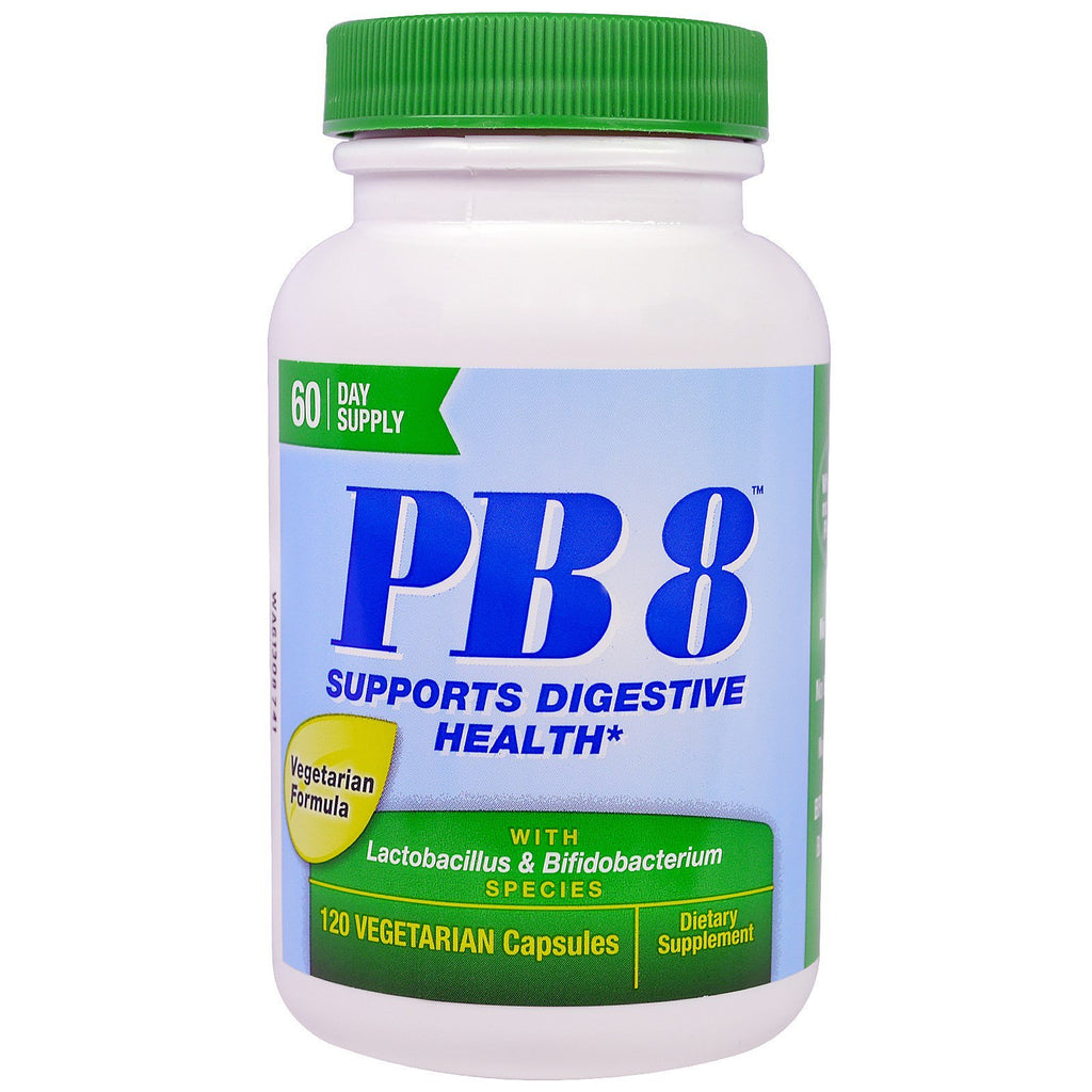 Nutrition Now, PB 8 With Lactobacillus & Bifidobacterium, 120 Vegetarian Capsules