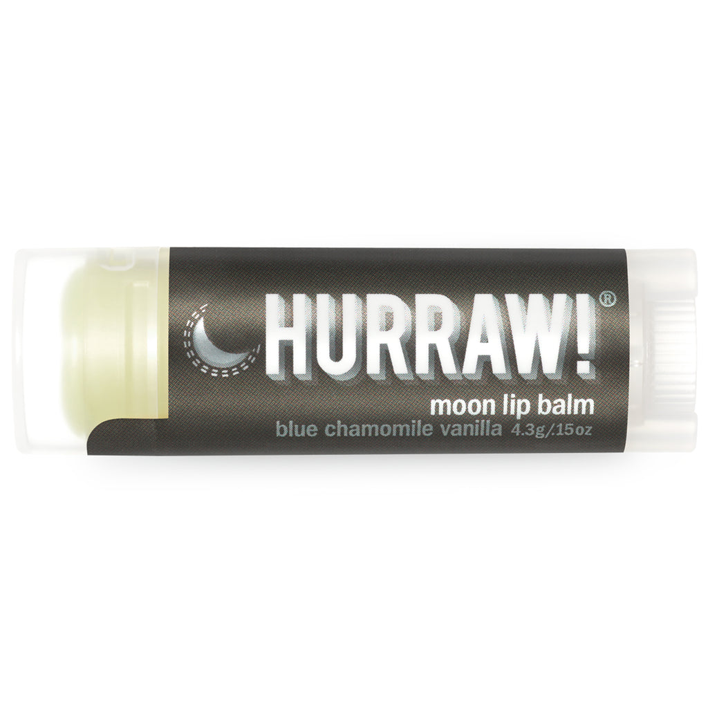 Hurraw! Balm, Night Treatment Balm, Blue Chamomile Vanilla, .15 oz (4.3 g)