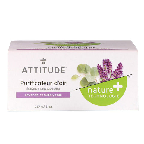 ATTITUDE, Natural Air Purifier, Lavender & Eucalyptus, 8 oz (227 g)