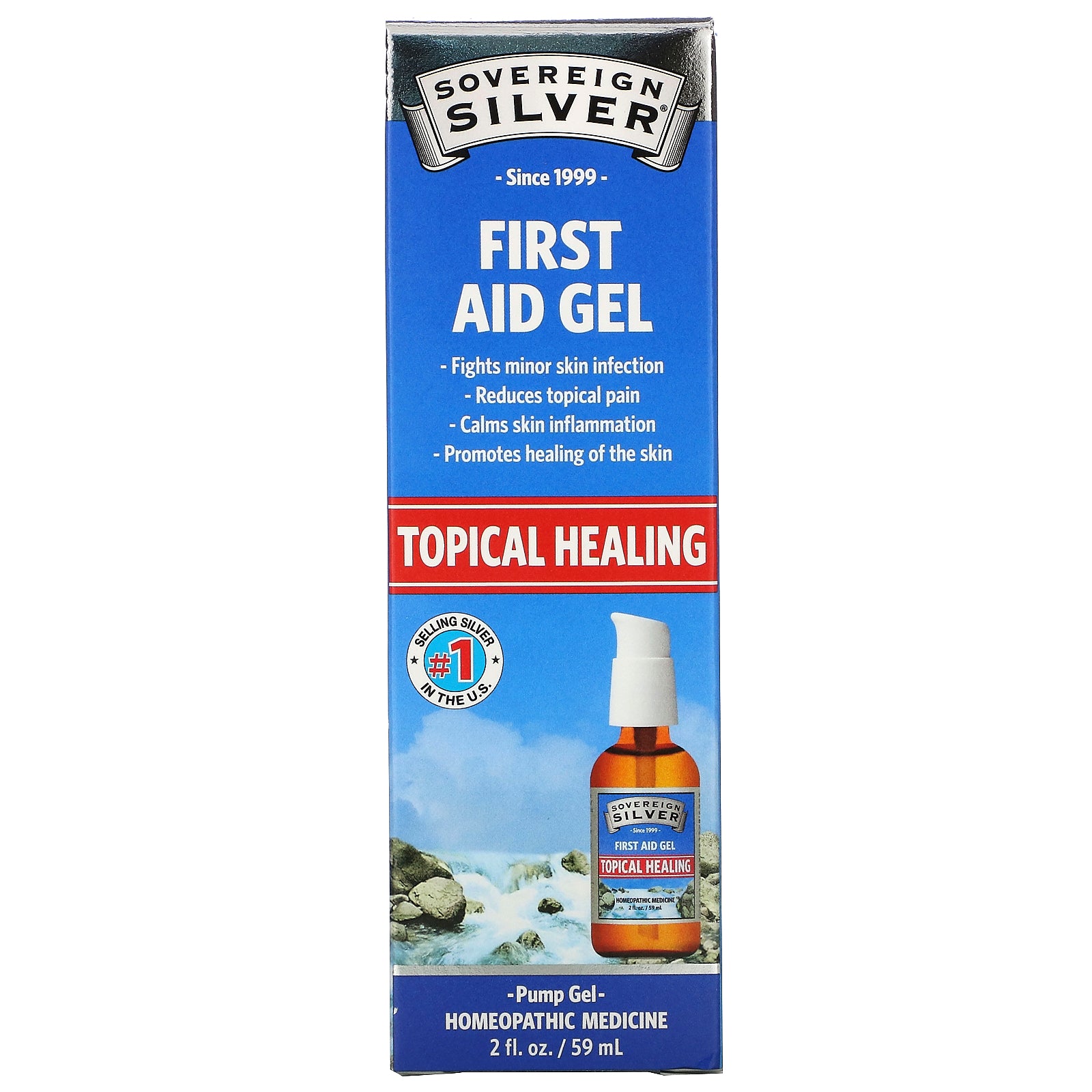Sovereign Silver, First Aid Gel, 2 fl oz (59 ml)