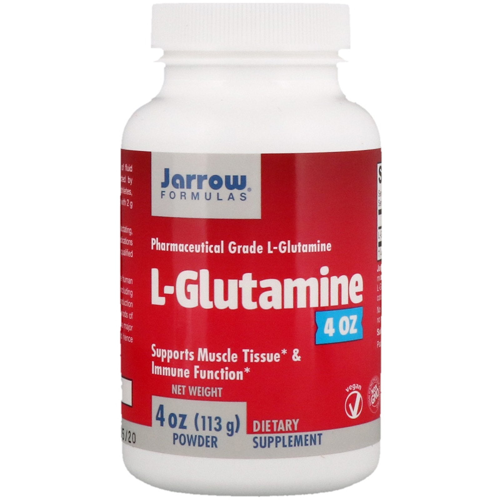 Jarrow Formulas, L-Glutamine Powder, 4 oz (113 g)