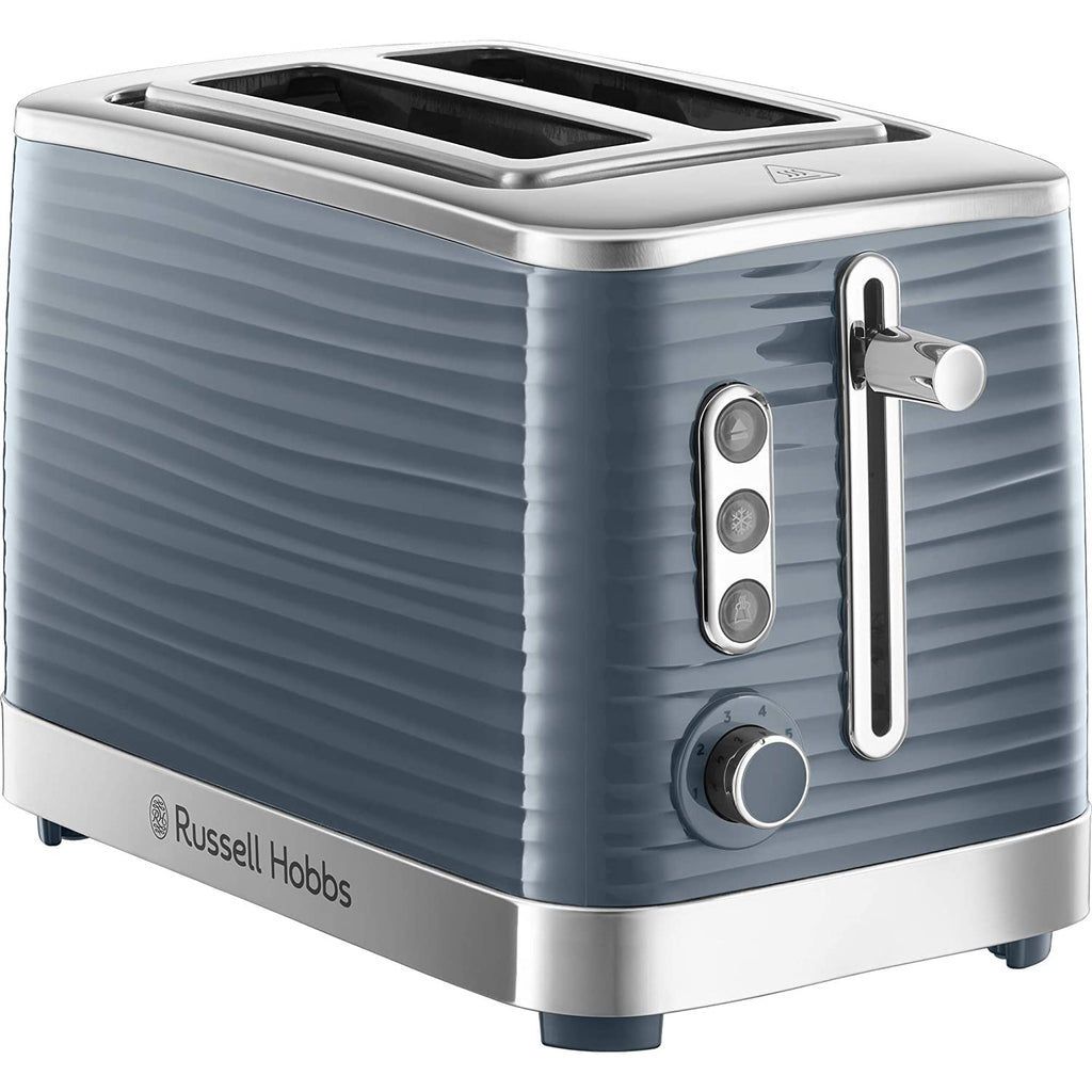 Russell Hobbs Toaster | 2 Slice | Inspire | Wide | Grey