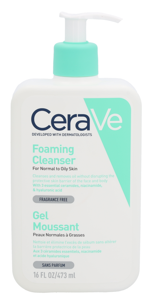 CeraVe Foaming Cleanser m/Pumpe 473 ml