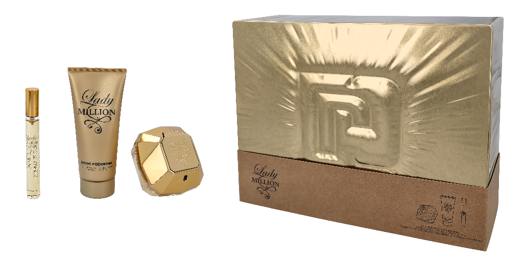 Paco Rabanne Lady Million Gavesæt 190 ml