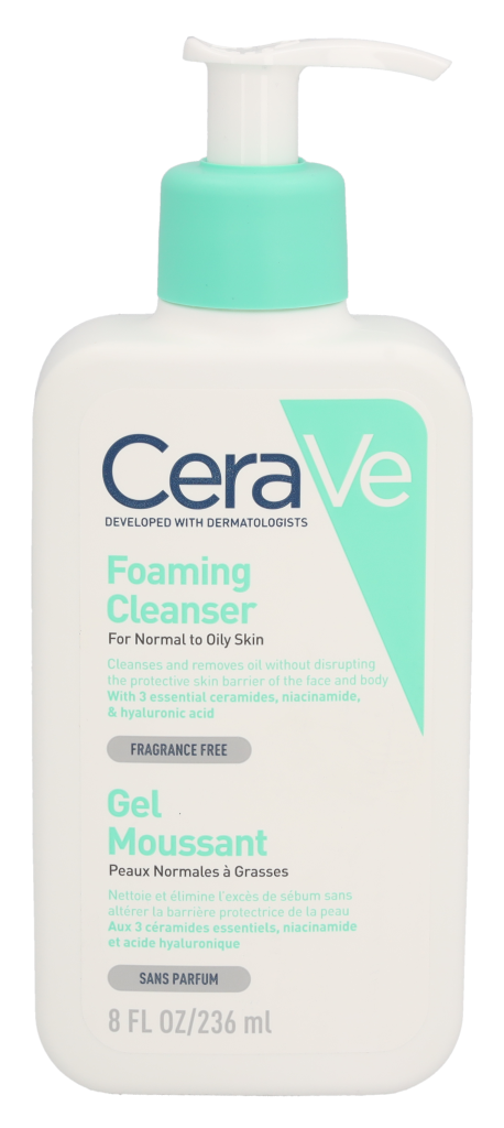 CeraVe Foaming Cleanser m/Pumpe 236 ml