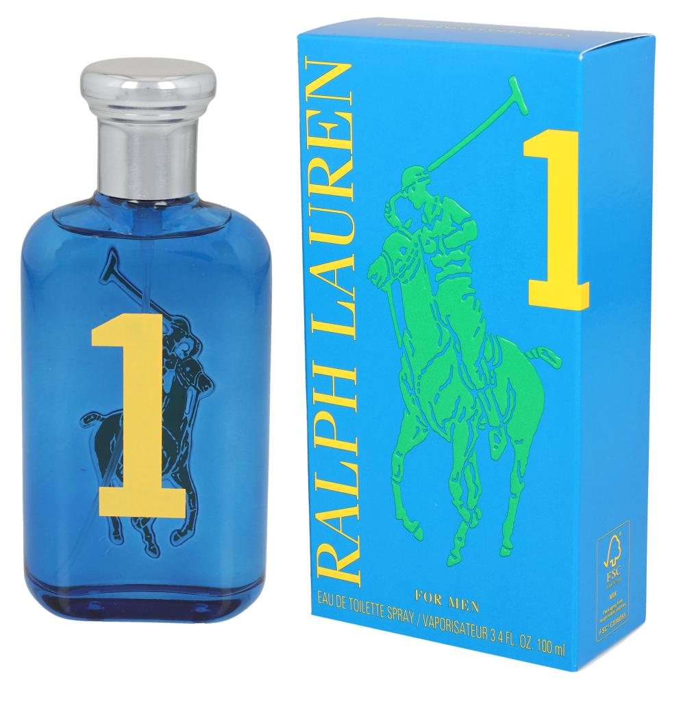Ralph Lauren Big Pony 1 Blå Til Mænd Edt Spray 100 ml