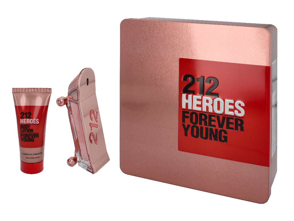Carolina Herrera 212 Kvinder Heroes Forever Young Gavesæt 180 ml