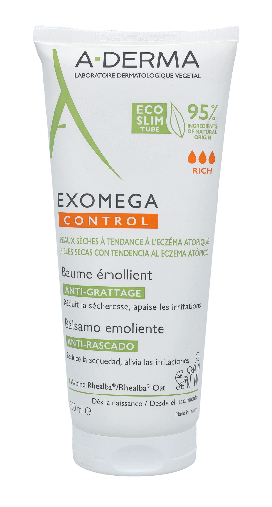 A-Derma Exomega Control Blødgørende Balsam 200 ml