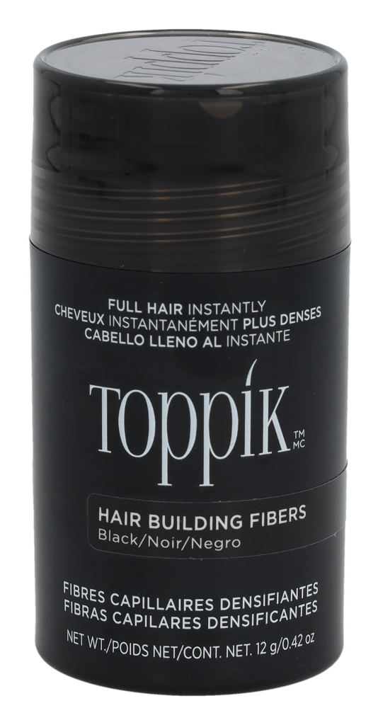 Toppik Hårbyggefibre - Sort 12 gr