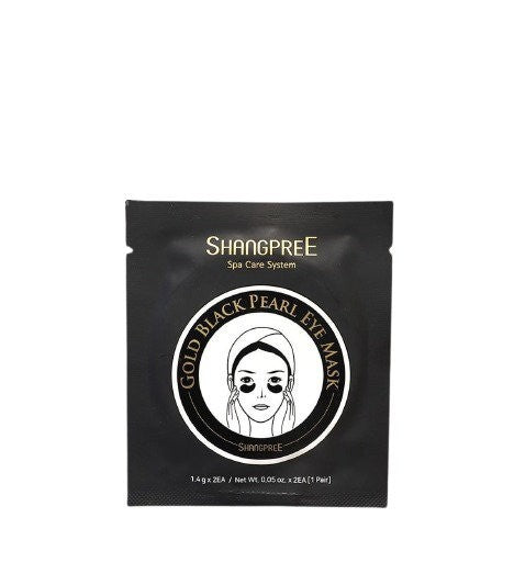 1 PAIR GOLD BLACK PEARL EYE MASK 1.4g * 2EA