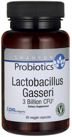 Swanson, Lactobacillus Gasseri, 3 Billion CFU - 60 vcaps