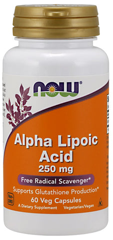 NOW Foods, Alpha Lipoic Acid, 250mg - 60 vcaps