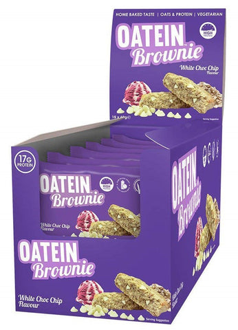 Oatein, Oatein Brownie, White Choc Chip - 15 brownies