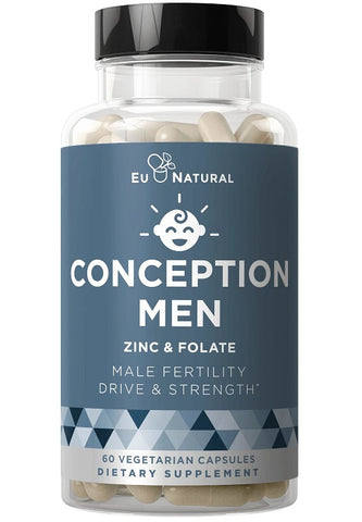 Eu Natural, Conception Men, Fertility Aid & Multi, 60 Vegetarian Capsules
