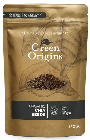 Green Origins, Organic Chia Seeds - 150g