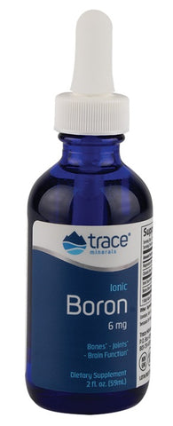 Trace Minerals, Ionic Boron, 6mg - 59 ml.